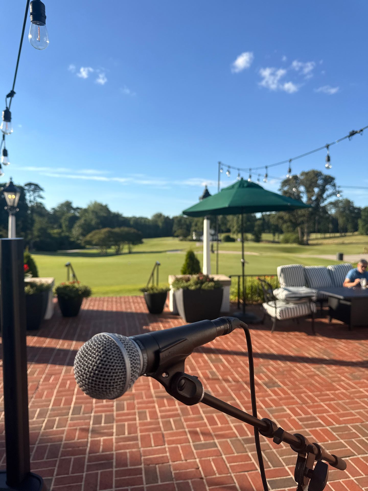 Country club patio performance